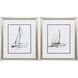 Waterside Collection Black Framed Art