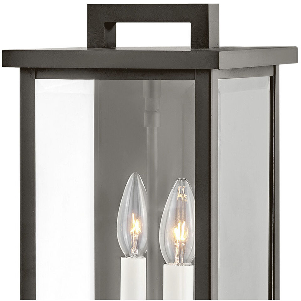 Estate Series Weymouth Outdoor Wall Mount Lantern in Oil Rubbed Bronze, Small