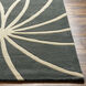 Forum 48 inch Charcoal Rug in 4 Ft Round, Round
