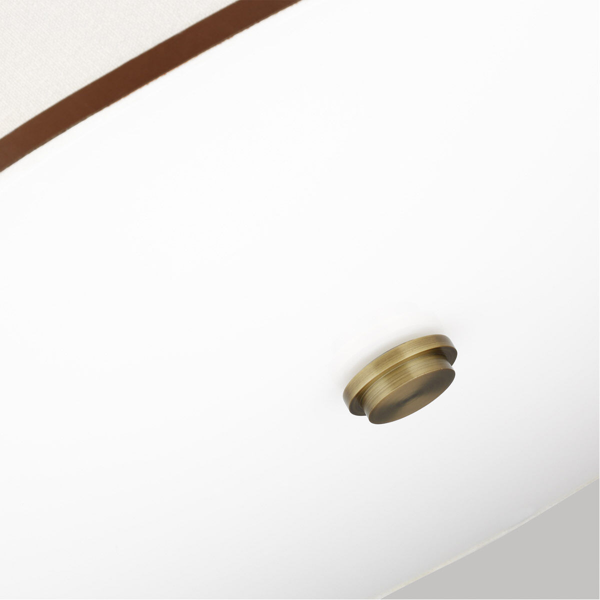 Katie 4 Light 26 inch Time Worn Brass / Saddle Leather Pendant Ceiling Light