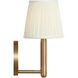 Vilera LED 5.75 inch Satin Brass Sconce Wall Light