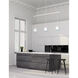 Marquee LED 0.63 inch White Linear Pendant Canopy System Ceiling Light
