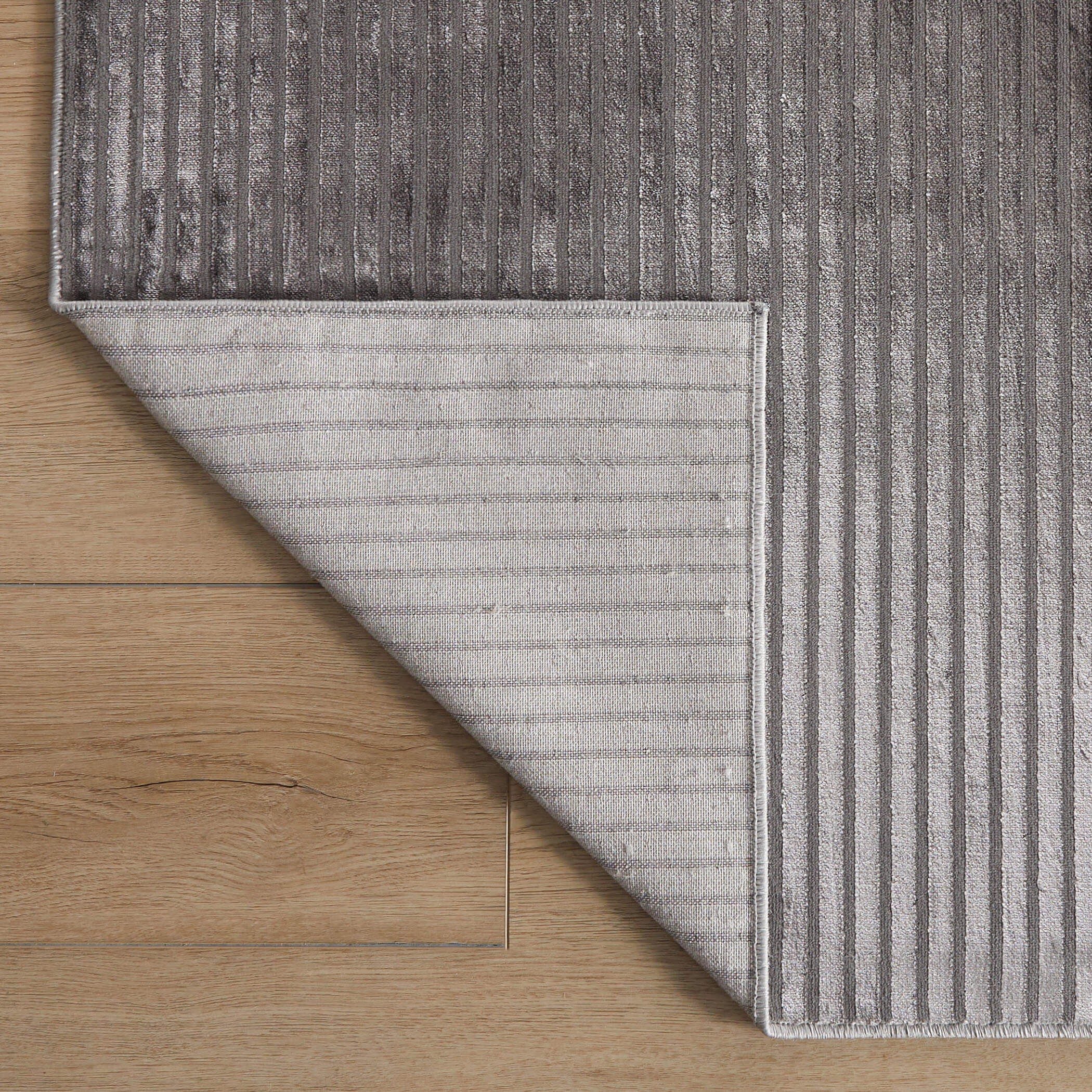 Livenza 130 X 94 inch Dark Grey Rug in 8 x 11