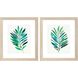 Waterside Collection Turquoise Framed Art