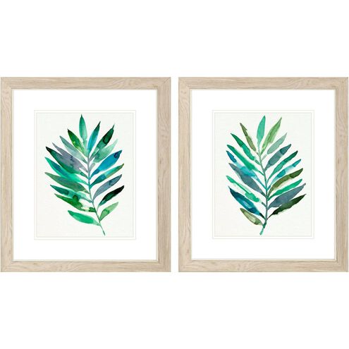 Waterside Collection Turquoise Framed Art