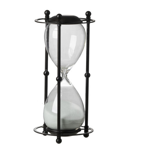 Anita White Sand and Black Hourglass