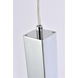 Weston 5 Light 20 inch Chrome Pendant Ceiling Light