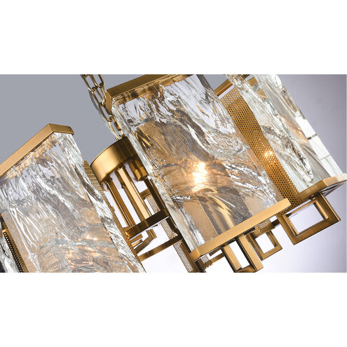 Canada 9 Light 26 inch Brass Chandelier Ceiling Light