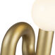 Alora Mood Sadie 6.63 inch 1.00 watt Brushed Gold Table Lamp Portable Light