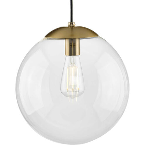 Atwell 1 Light 12 inch Brushed Bronze Pendant Ceiling Light, Large