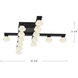 Rezz LED 17.75 inch Black Flush Mount Ceiling Light