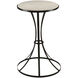 Ellie 18 inch Matte Black Acrylic Table