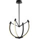 Utopia LED 28 inch Black Pendant Ceiling Light