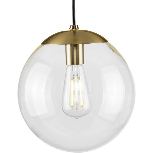 Atwell 1 Light 10 inch Brushed Bronze Pendant Ceiling Light, Medium