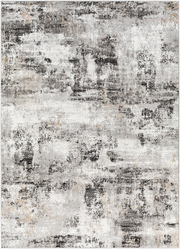 Allegro 108 X 79 inch Light Grey Rug, Rectangle