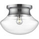 Alora Mood Marcel 1 Light 10.88 inch Chrome Flush Mount Ceiling Light