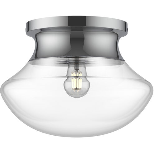 Alora Mood Marcel 1 Light 10.88 inch Chrome Flush Mount Ceiling Light