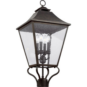 Sean Lavin Galena 4 Light 29 inch Sable Outdoor Post Lantern