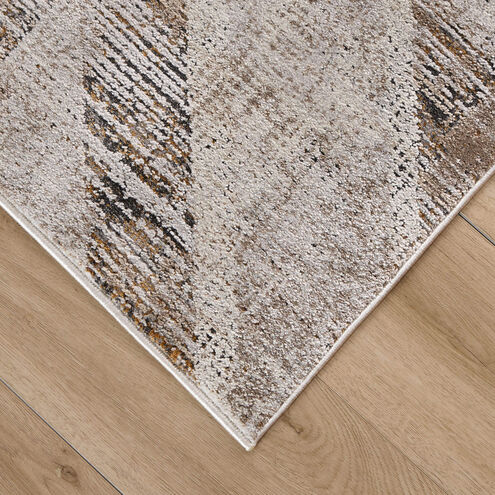 Hadim 94 X 32 inch Mineral Tones Rug in 2 x 8
