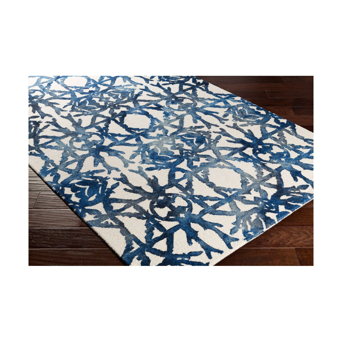 Organic 72 X 48 inch Cream Indoor Area Rug, Rectangle