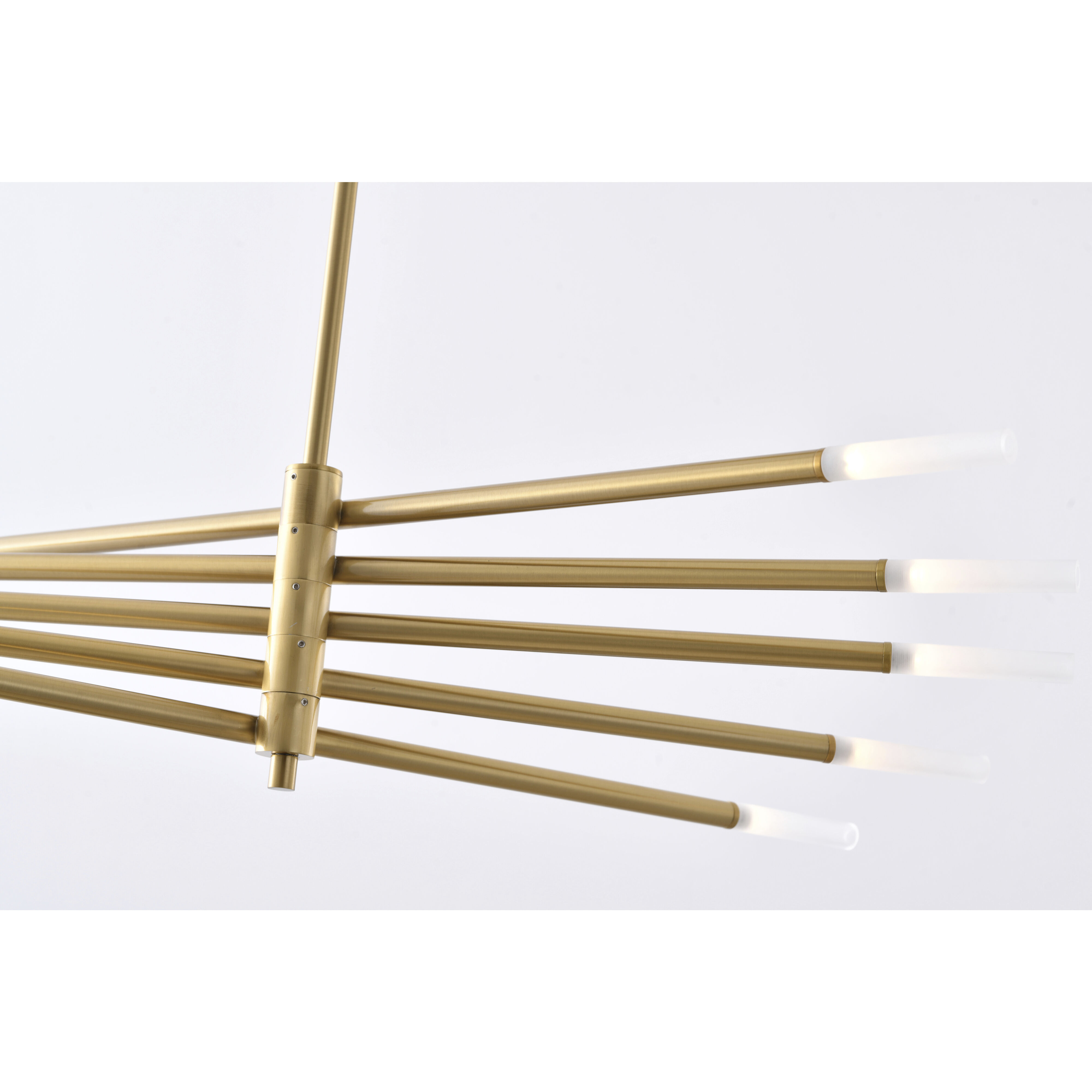 Canada LED 30 inch Gold Chandelier Ceiling Light