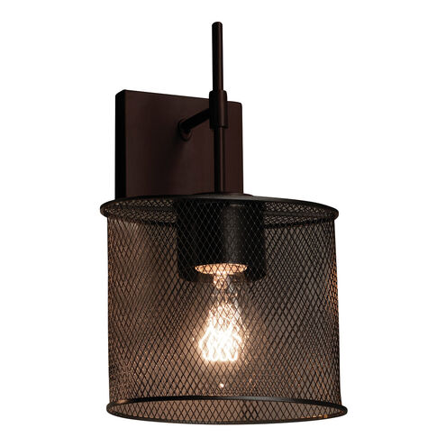 Wire Mesh 1 Light 6.5 inch Dark Bronze ADA Wall Sconce Wall Light