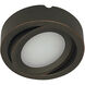 Josh 12 LED 3 inch Brushed Nickel Adjustable LED Puck Light in 4000K, 12V