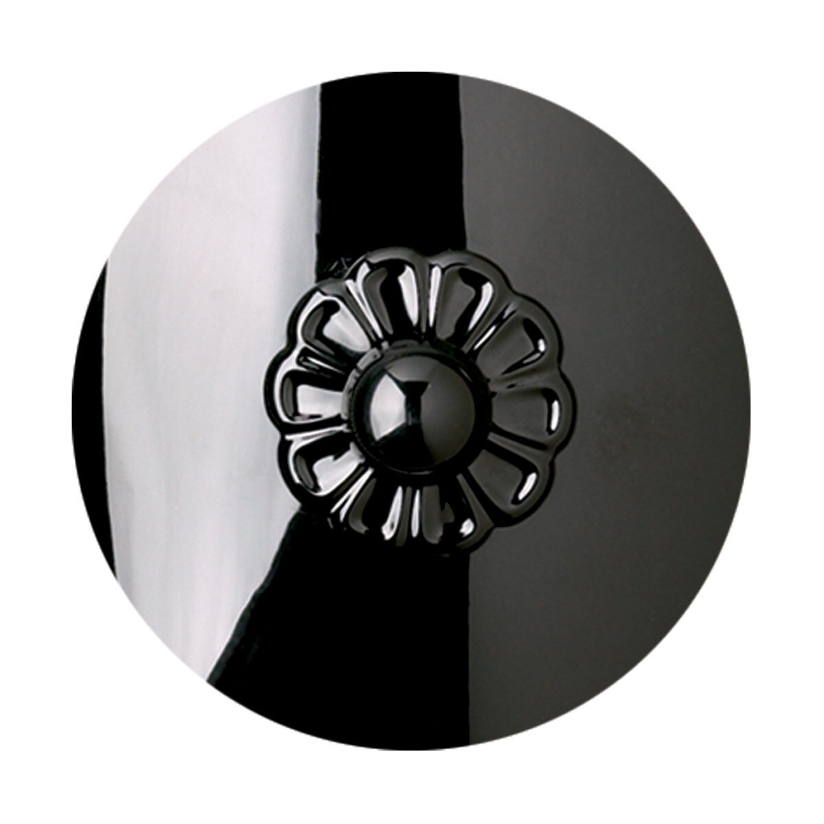 Century 12 Light Jet Black Chandelier Ceiling Light