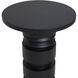 Talpa 24 X 18 inch Matte Black Side Table