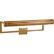 Thomas O'Brien Cosmopolitan 75 watt 30 inch Hand-Rubbed Antique Brass Picture Light Wall Light