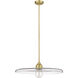 Paloma 1 Light 24 inch Olde Brass Pendant Ceiling Light in Oil Rubbed Bronze