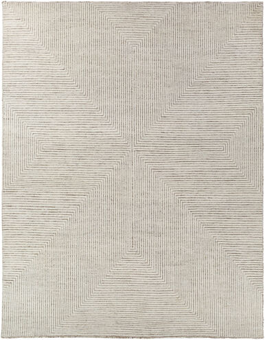 Tunus 120 X 96 inch Light Gray Rug in 8 x 10, Rectangle