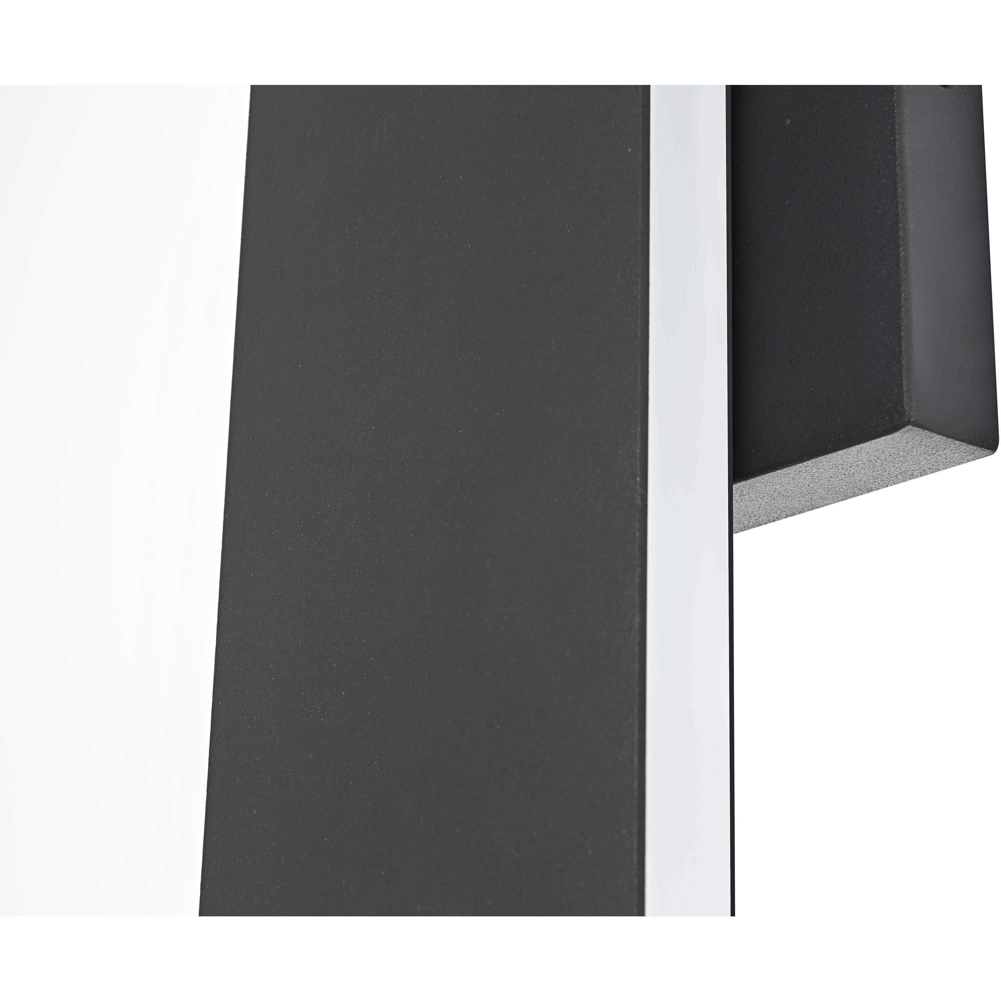 Waylen 2 Light 24 inch Black Outdoor Wall Sconce