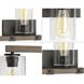 Barnes Mill 3 Light 24 inch Antique Bronze Bath Vanity Wall Light