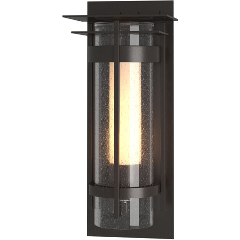 Torch 1 Light 20.3 inch Coastal Oil Rubbed Bronze Outdoor Sconce, Large