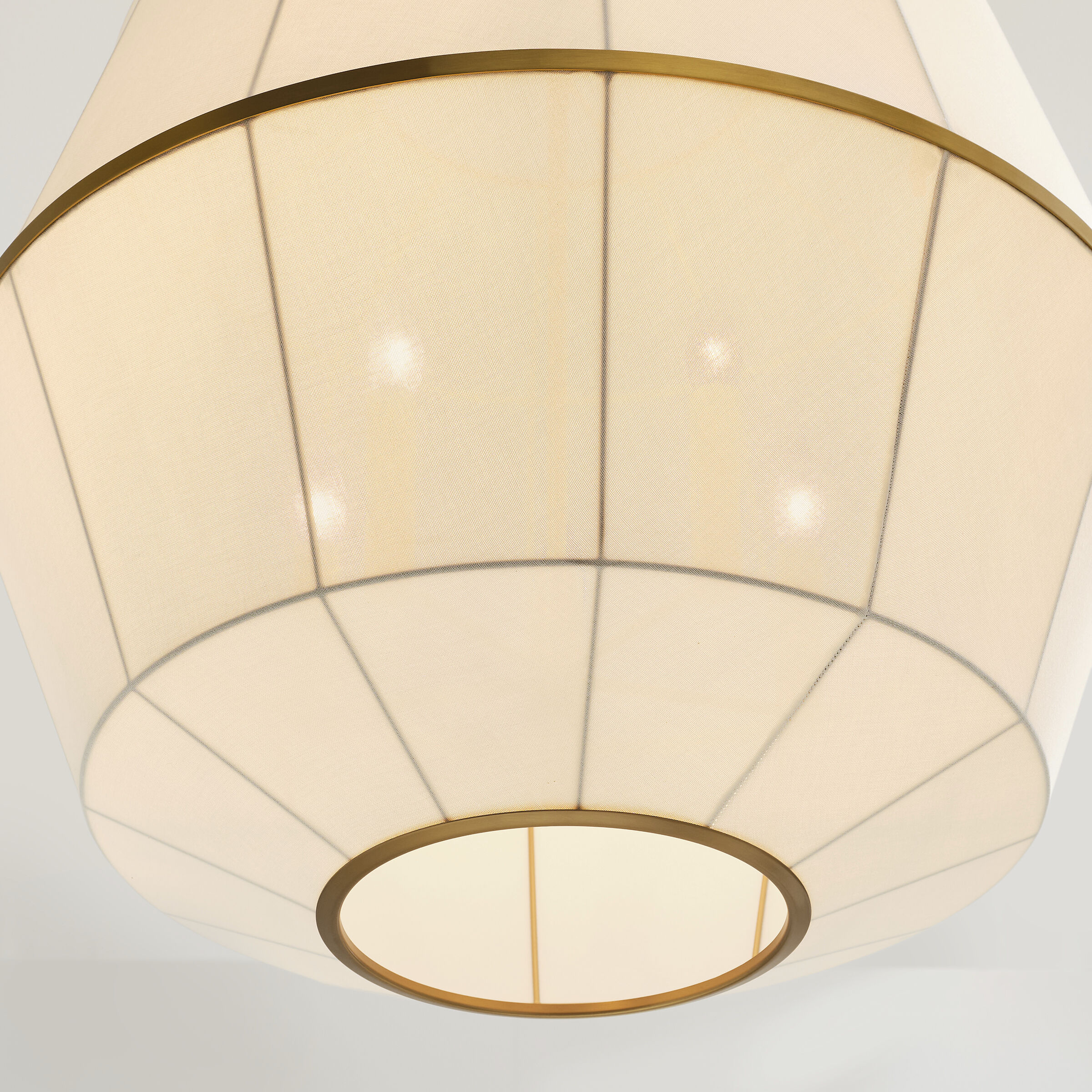 ED Ellen DeGeneres Hikari Pendant Ceiling Light in Burnished Brass