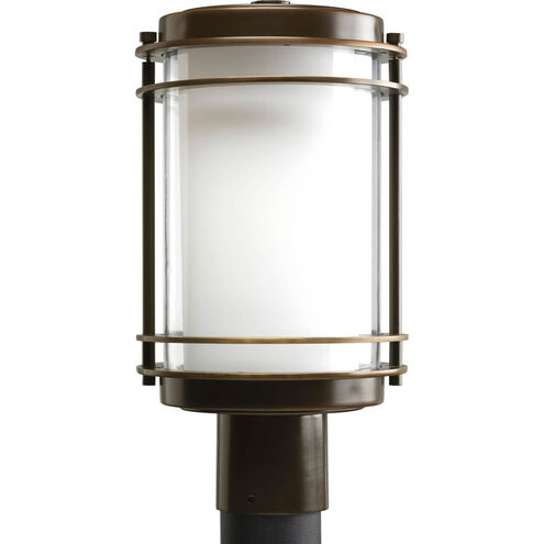 Penfield 1 Light 15 inch Oil Rubbed Bronze Outdoor Post Lantern