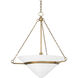 Amador 1 Light 27 inch Patina Brass Pendant Ceiling Light