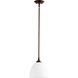 Enclave 1 Light 9 inch Oiled Bronze Mini Pendant Ceiling Light