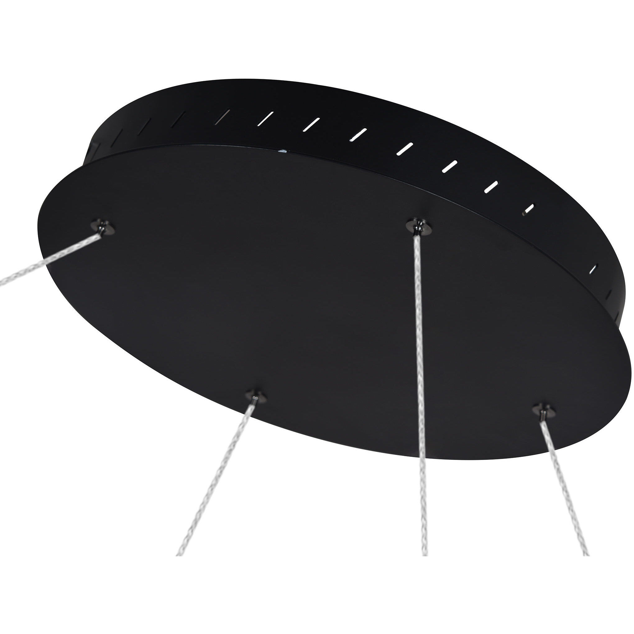 Tania 72 inch Black Chandelier Ceiling Light