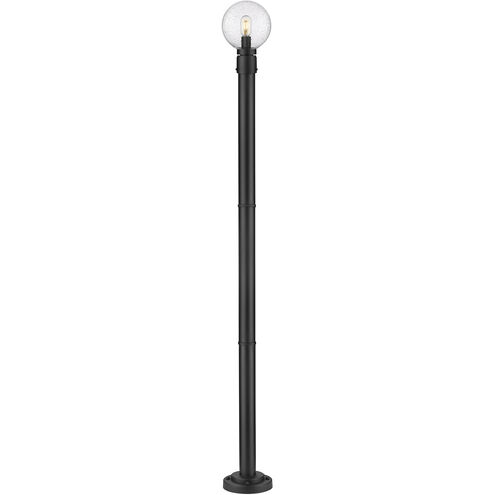 Laurent 1 Light 85.25 inch Black Outdoor Post Mounted Fixture