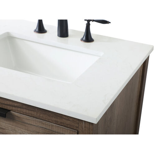 Larkin 72 X 22 X 34 inch Natural Oak Vanity Sink Set