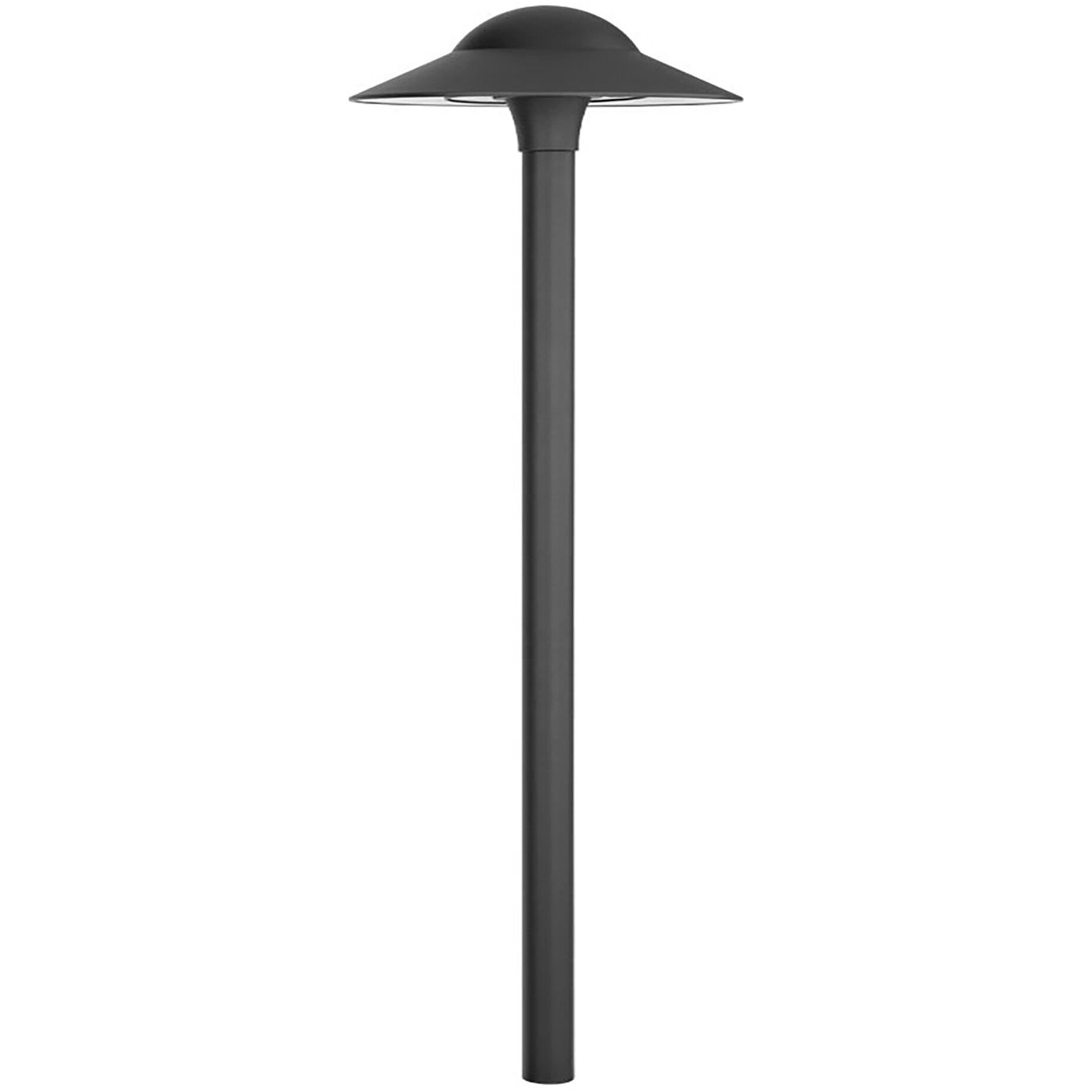 Canopy 12 6.5 watt Black Path Lighting in 3000K, Path and Area Light, WAC Landscape