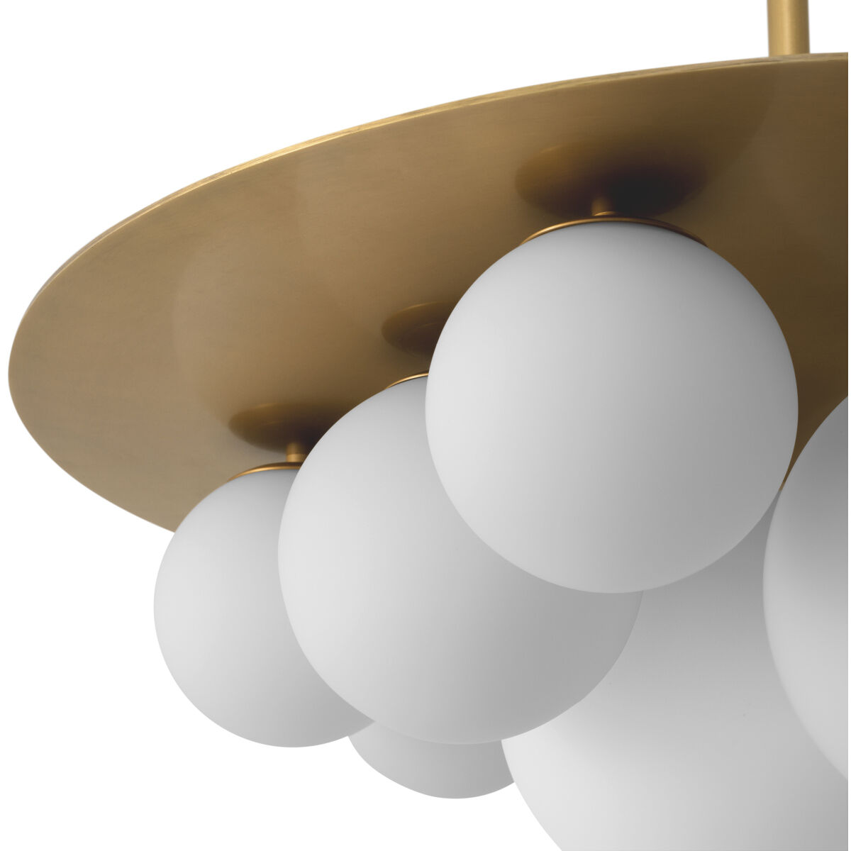 Orsini 10 Light 27.56 inch Antique Brass Chandelier Ceiling Light