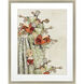 Florals Collection Green Framed Art