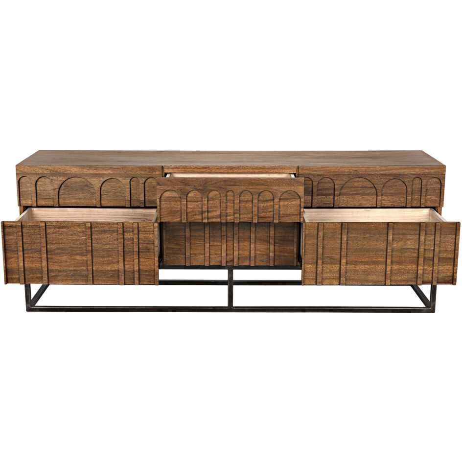 Casanova 83 X 21 inch Dark Walnut Sideboard