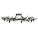 Rainforest 10 Light 43 inch Rustic Bronze Semi-Flush Mount Ceiling Light