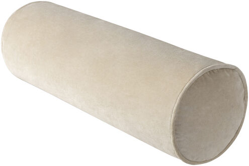 Cotton Velvet 21 inch Oatmeal Pillow Kit, Bolster
