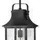 Grant 1 Light 8.5 inch Textured Black Outdoor Hanging Lantern