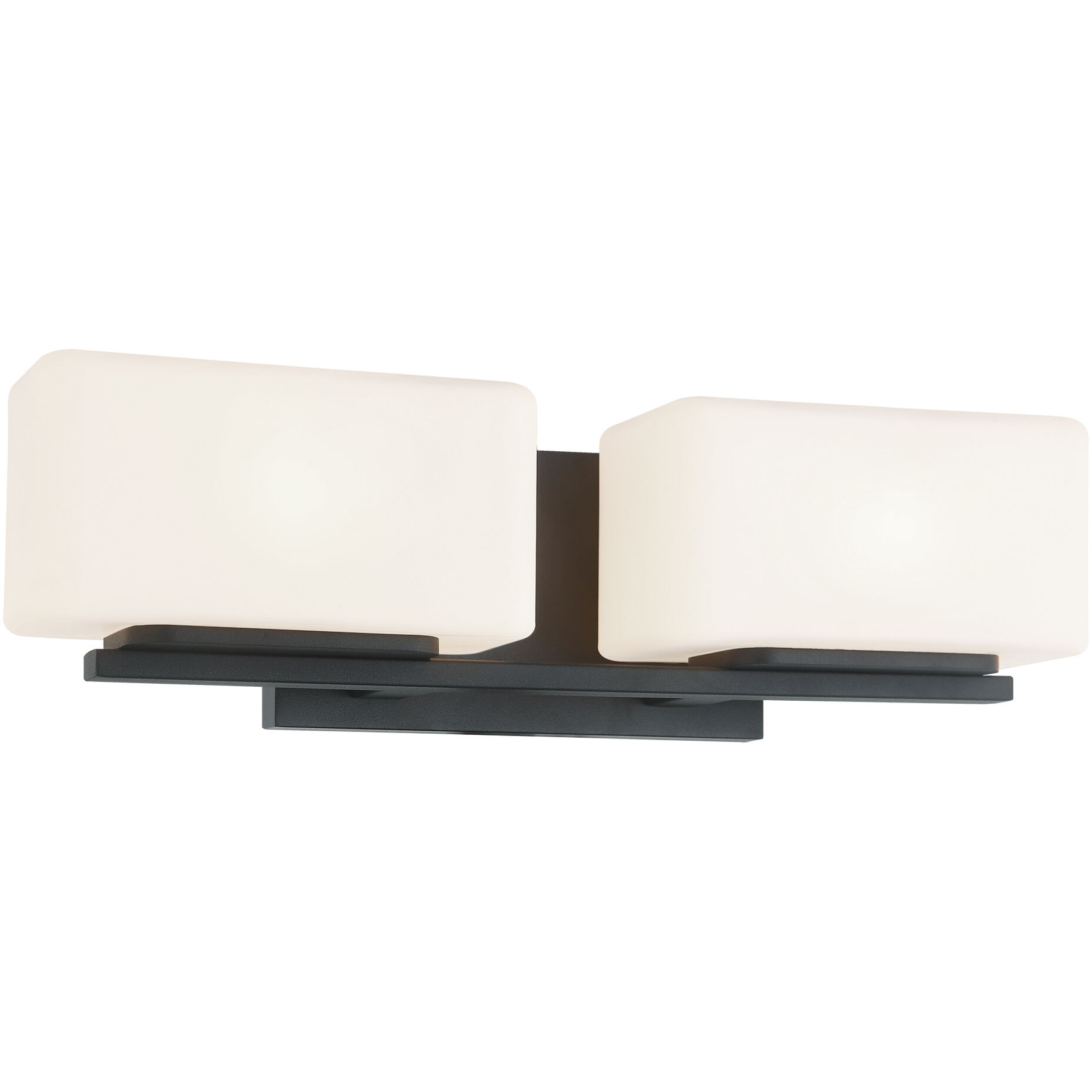 Chiclet 2 Light 16 inch Matte Black Wall Sconce Wall Light